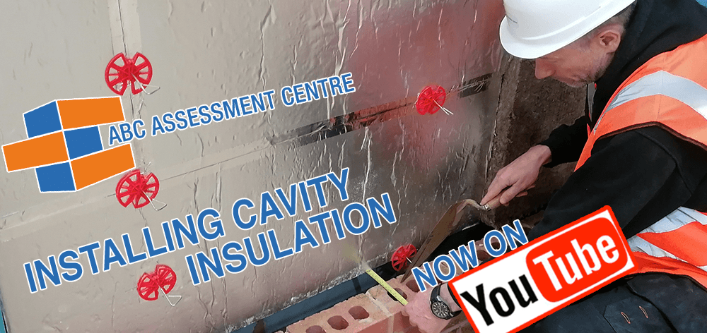 Learn the process of installing cavity insulation through The ABC Assessment Centre!