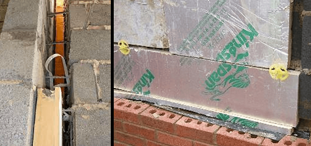 More examples of installing cavity insulation incorrectly and the hazards of non-compliance
