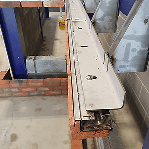 Modern mechanically fixed brick soffit systems